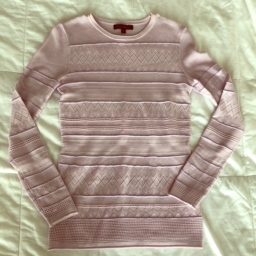 Banana republic lavender sweater